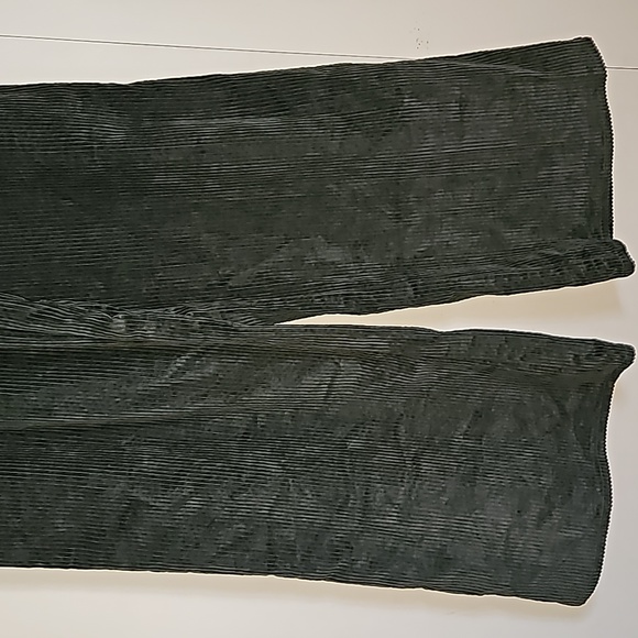 Revolve Majorelle Benedict Corduroy Pants Paperbag Belted Wide Leg Olive Small - Picture 6 of 17